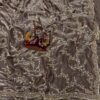 Chocolate Brown Gold Beads, Sequins Embroidered Partywear Fandy Satin Silk Saree (SC11250)