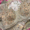 Royal Powder Pink Designer Saree with Heavy Zardosi Pearl & Cutdana Beads Handwork with Readymade Blouse (SC41223)