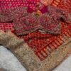Royal Red Luxury Designer Saree with Pearl, Zari, Sequins, Cutdana, Beads Embroidery Work Saree with Readymade Blouse (SC23116)