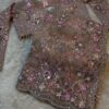 Luxury Designer Soft Net Saree with Pearl, Sequins, Cutdana Beads & Multi Thread Embroidery Work with Readymade Blouse - Peach (SC51113)
