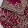 Luxury Designer Soft Net Saree with Heavy Cutdana Beads & Sequins Embroidery Work with Readymade Blouse - Rani Pink (SC99227)